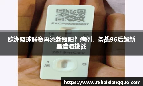 欧洲篮球联赛再添新冠阳性病例，备战96后超新星遭遇挑战