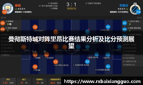 曼彻斯特城对阵里昂比赛结果分析及比分预测展望
